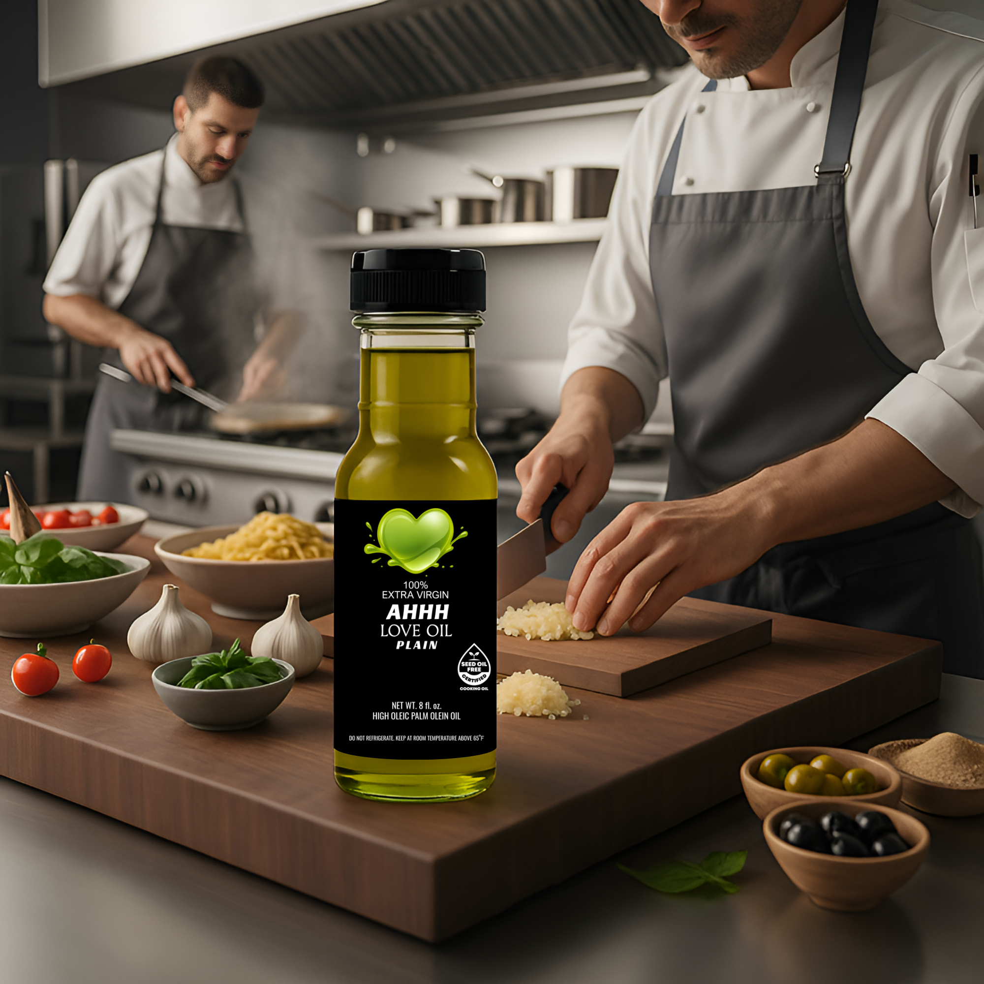 AHHH Love Oil Plain Original natural plant-based high-heat oil for everyday cooking